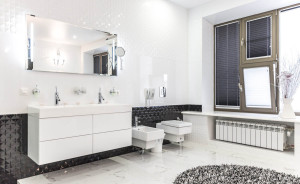 Badkamer wandtegels vloertegels modern metrotegel